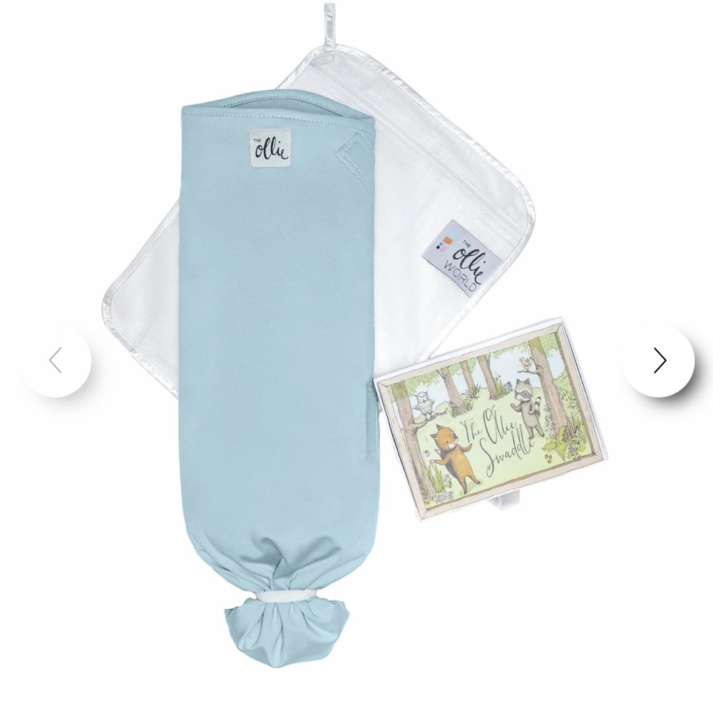 Ollie Swaddle in Light Blue